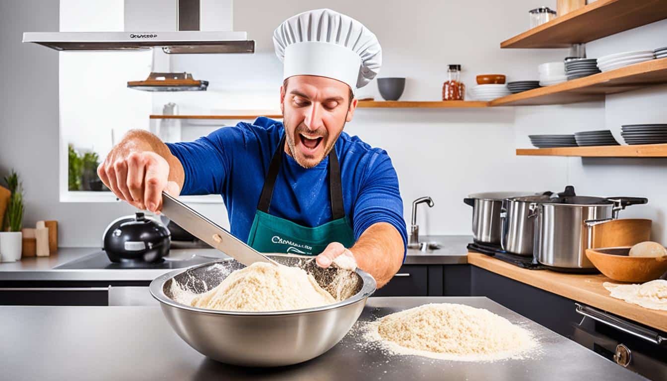 Wie man einen Zerkleinerer für die Herstellung von Teig verwendet