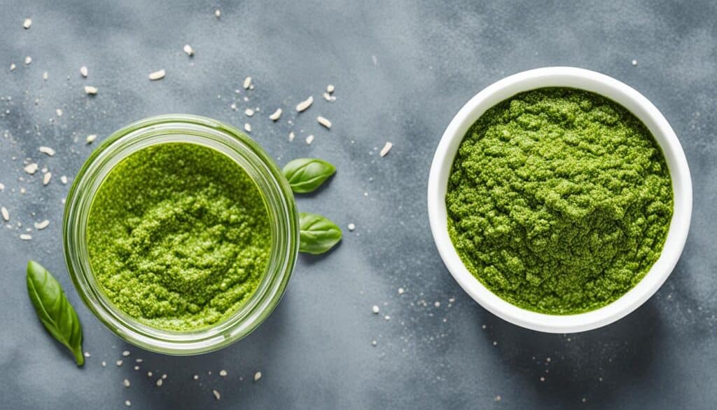 Zerkleinerer für die Herstellung von Pesto und anderen Saucen