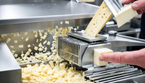 Zerkleinerer für die Käseherstellung